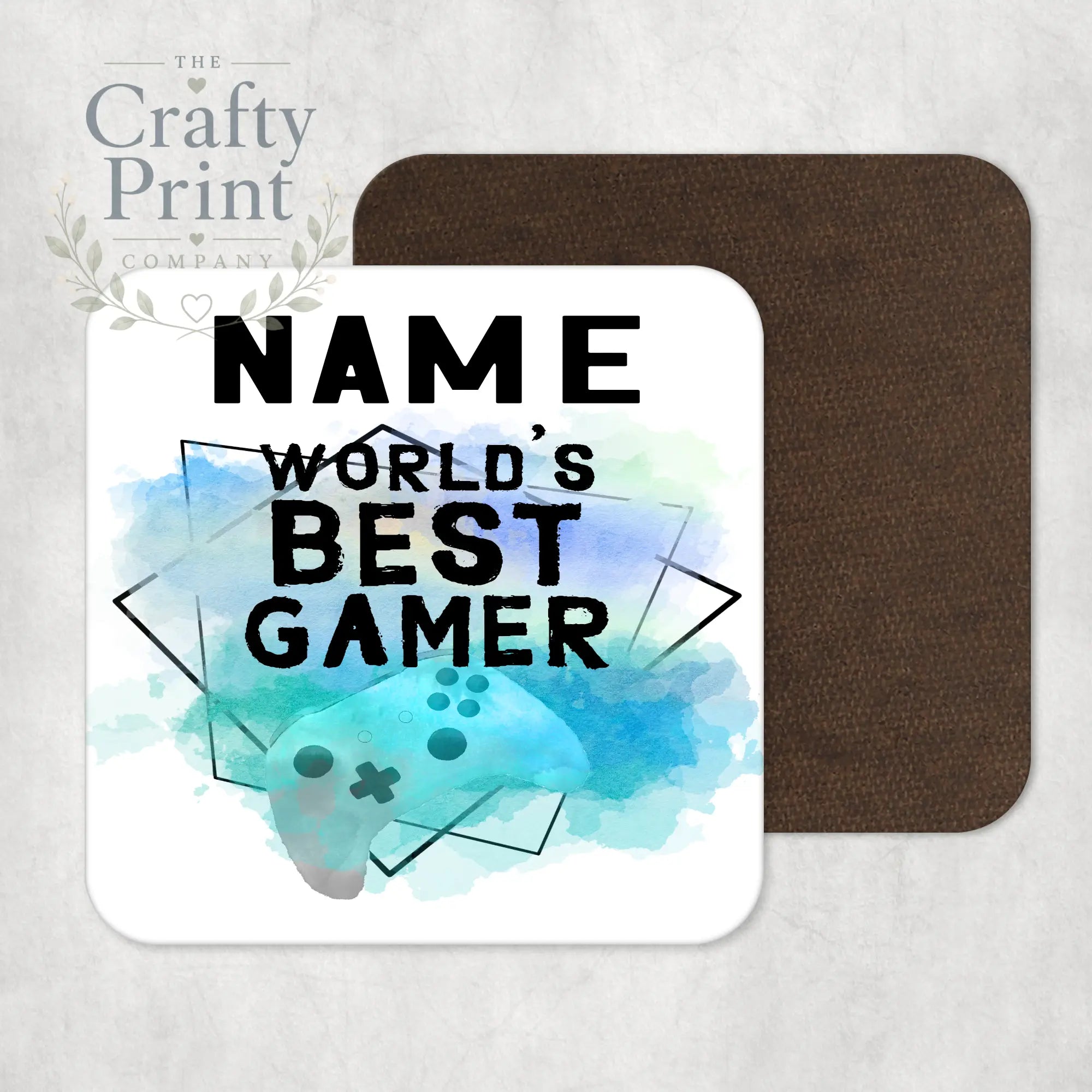 World’s Best Gamer Xbox Personalised Coaster - Coasters