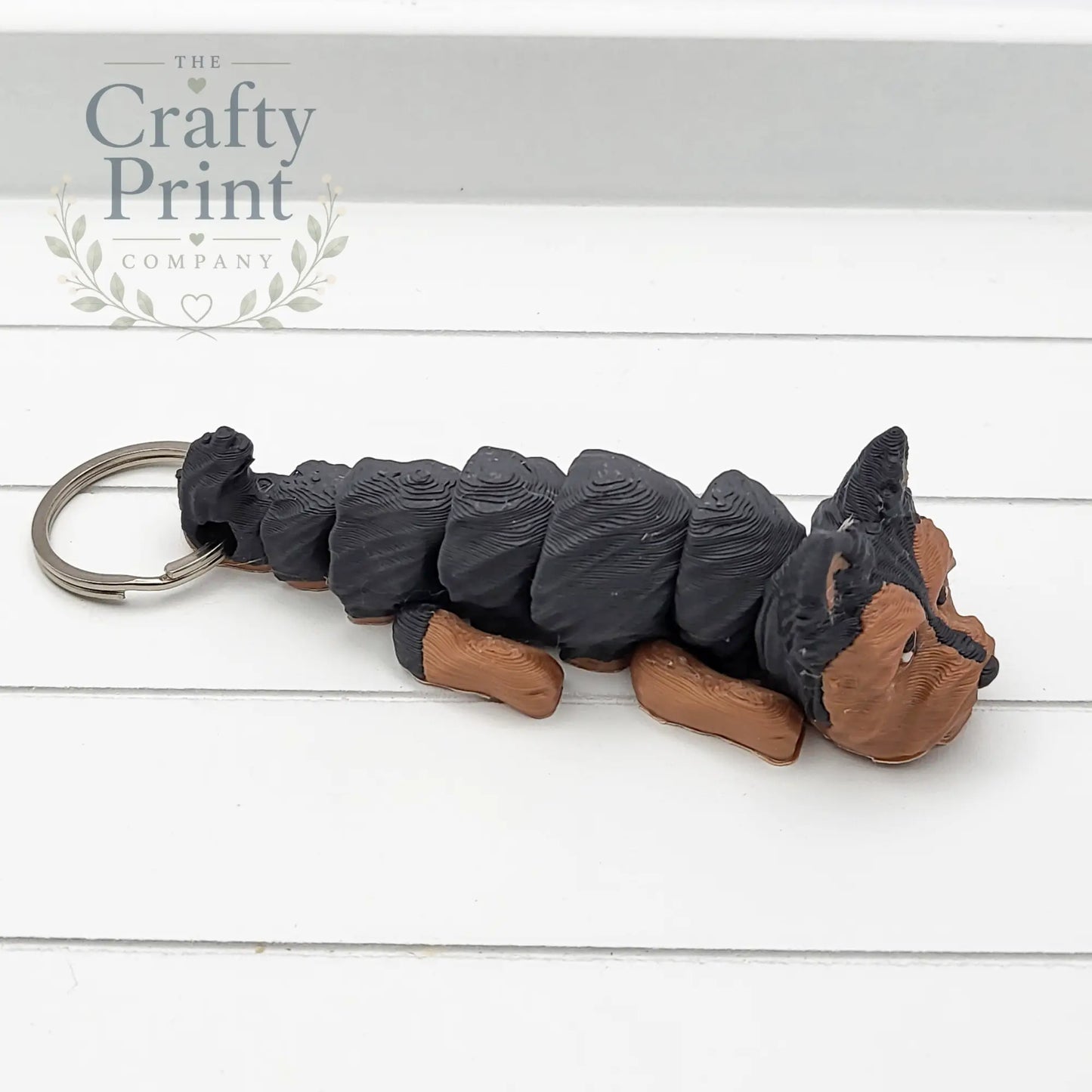 Yorkshire Terrier Articulated Flexi Keyring