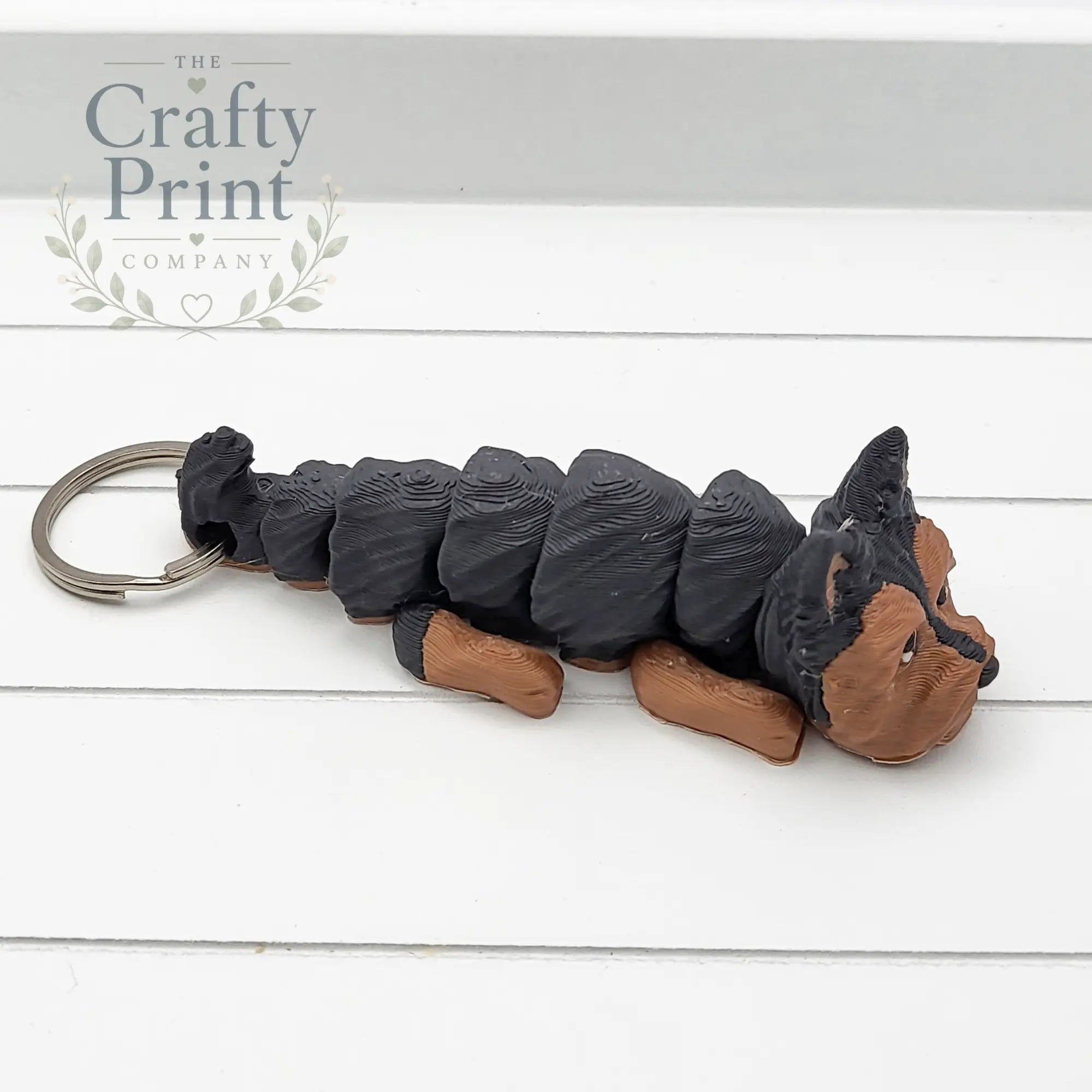 Yorkshire Terrier Articulated Flexi Keyring