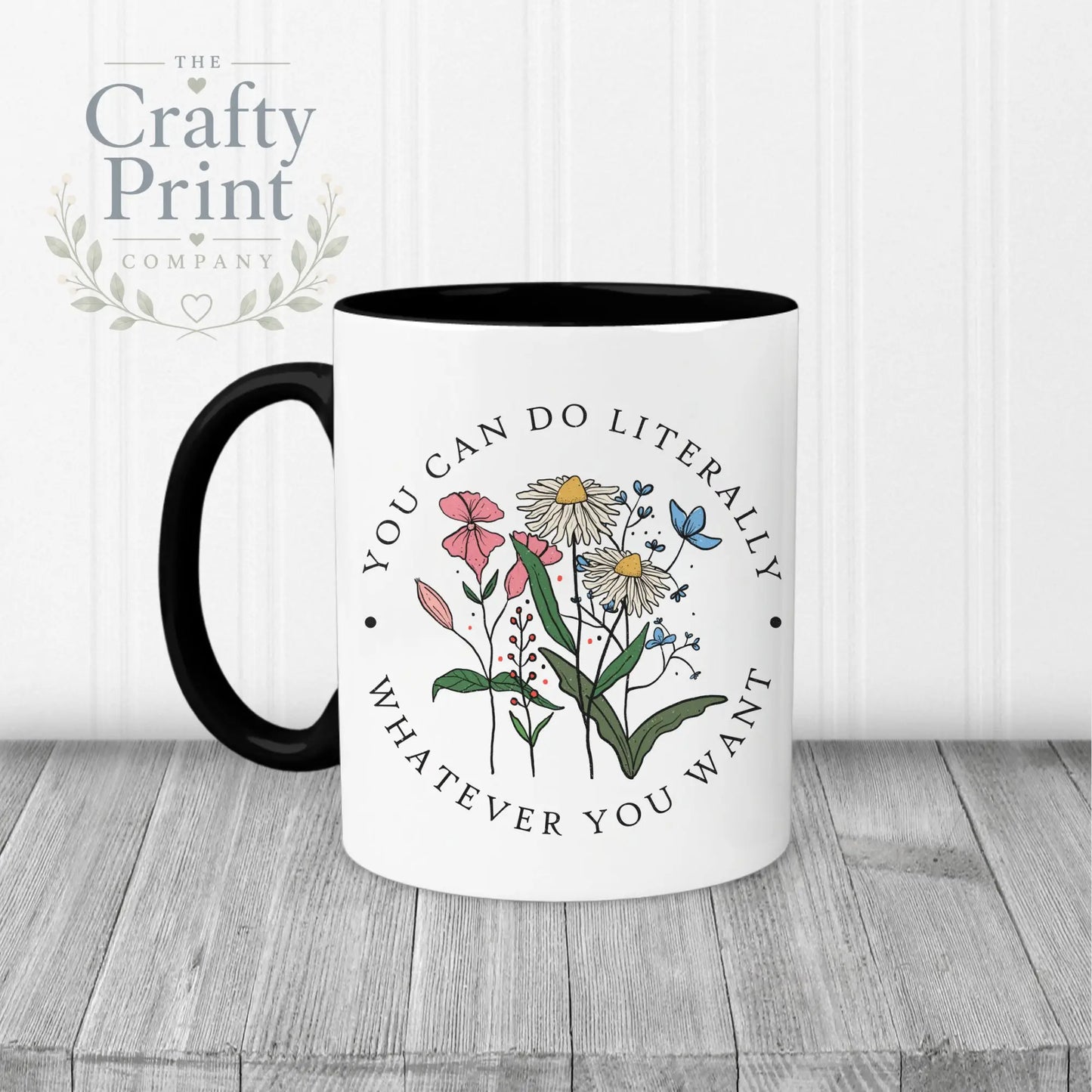 You can do literally whatever you want Mug - Black Handle &