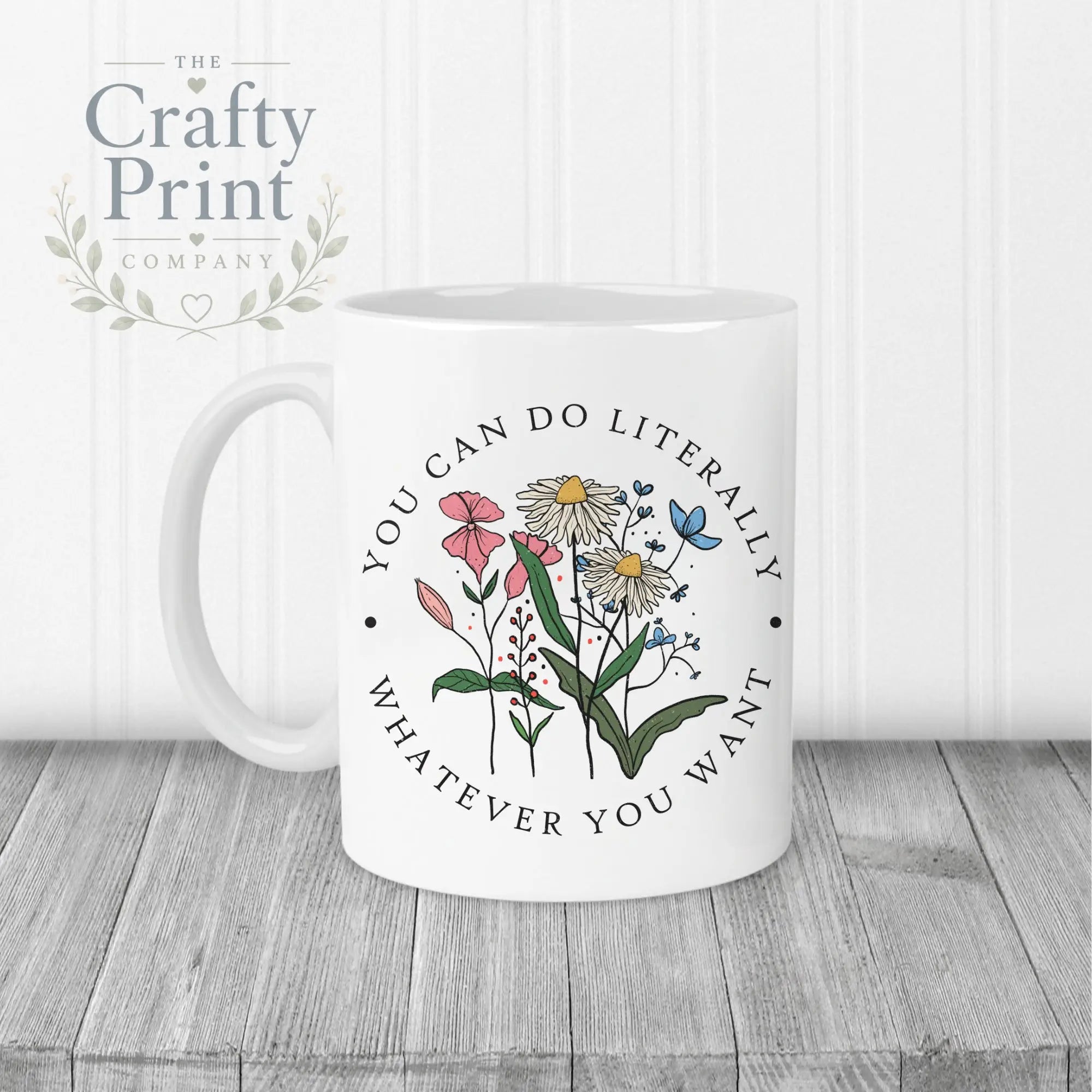 You can do literally whatever you want Mug - White Handle &