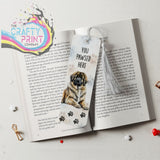 You pawsed here Leonburger Bookmark - Fabric Board