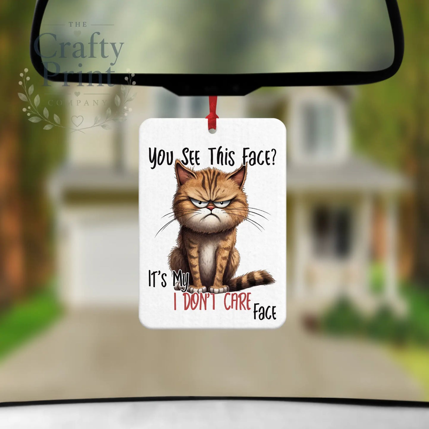 You see this Face Cat Car Air Freshener - Vehicle Fresheners
