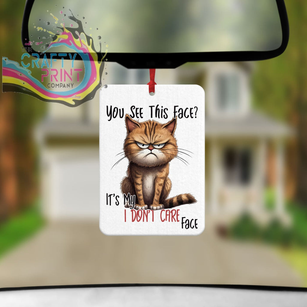 You see this Face Cat Car Air Freshener - Vehicle Fresheners