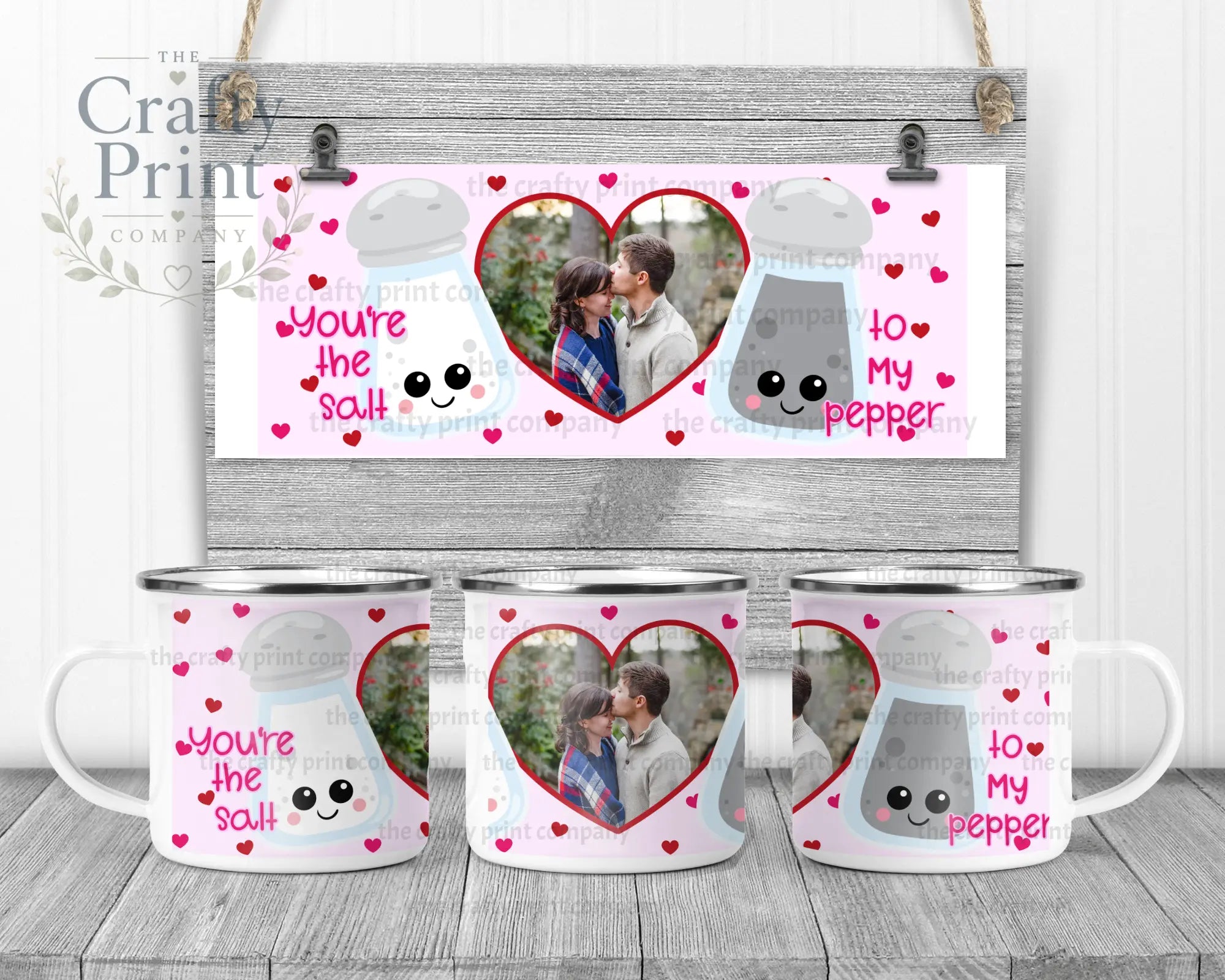 You’re the salt to my Pepper Mug - Enamel - Mugs