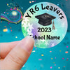 YR6 Leavers Scroll Printed Sticker - Decorative Stickers