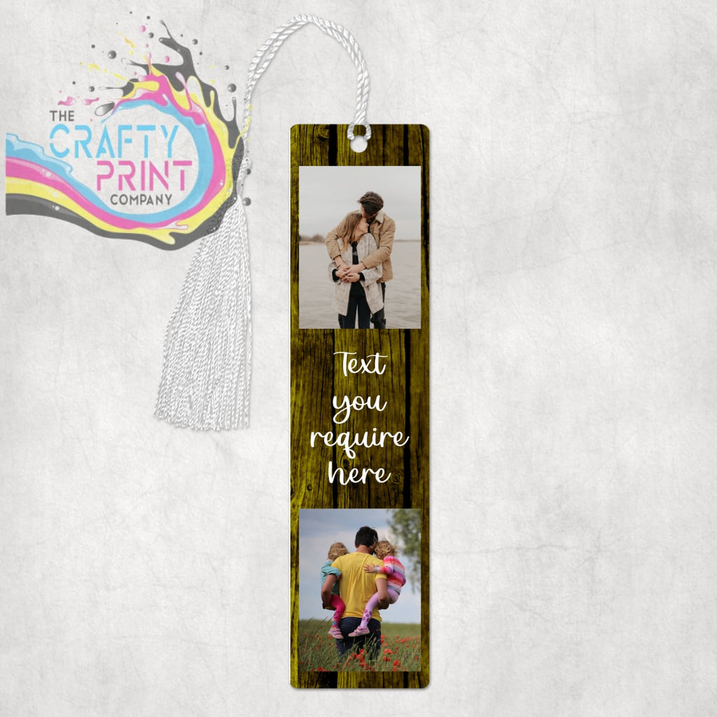 Personalised Photo Bookmark with 2 photos - Bookmarks
