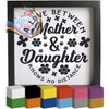 A love between Mother & Daughter Vinyl Decal Sticker