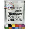A mother’s greatest masterpiece Candle Decal Vinyl Sticker