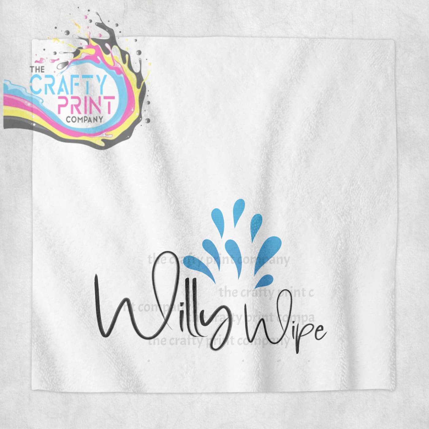 Adult Rude After Sex Flannels - Willy Wipe - Bath Towels &