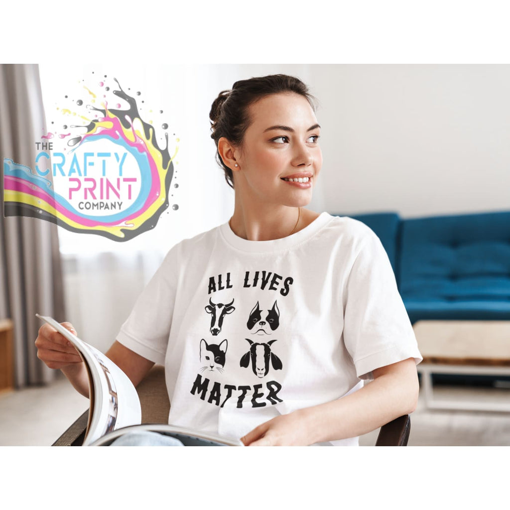 All Lives Matter T-shirt - White - Shirts & Tops