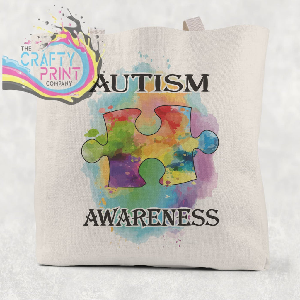 Autism Awareness Cotton Tote Bag - Shopping Totes