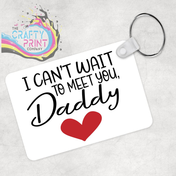 Baby Scan Personalised Keyring - Daddy Keychains