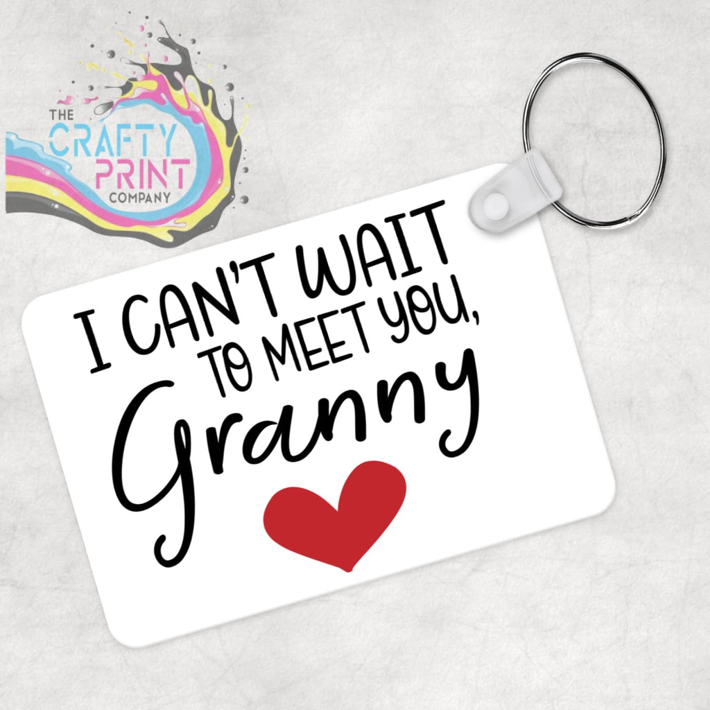 Baby Scan Personalised Keyring - Granny Keychains