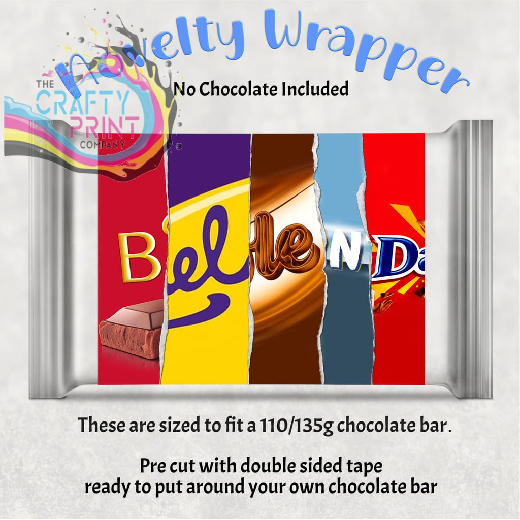 Bellend Chocolate Bar Wrapper - Gift Wrapping
