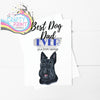 Best Dog Dad Ever Scottish Terrier A5 Card & Envelope
