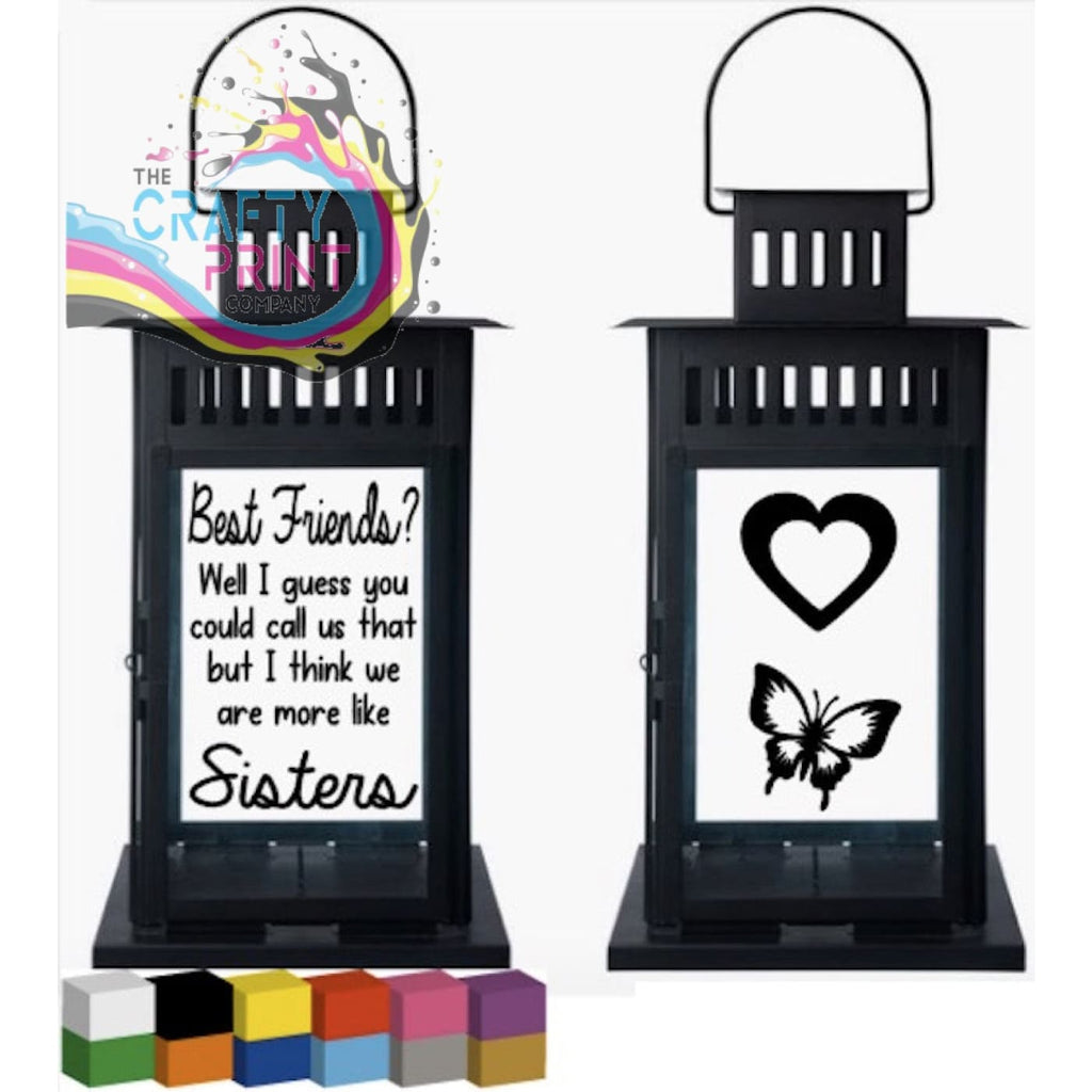 Best Friends Lantern Decal Sticker - Decorative Stickers