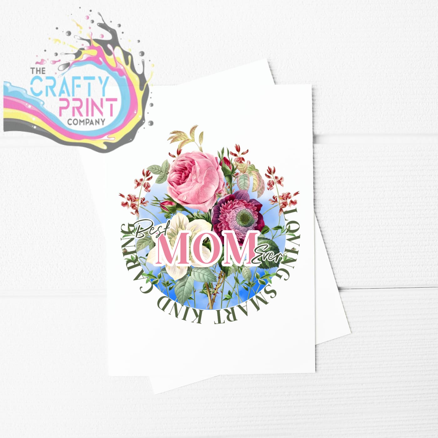 Best Mom Ever Loving A5 Card & Envelope - Greeting Note