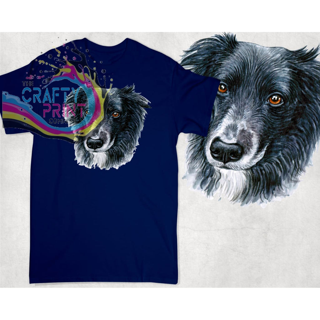 Border collie tee shirts sale