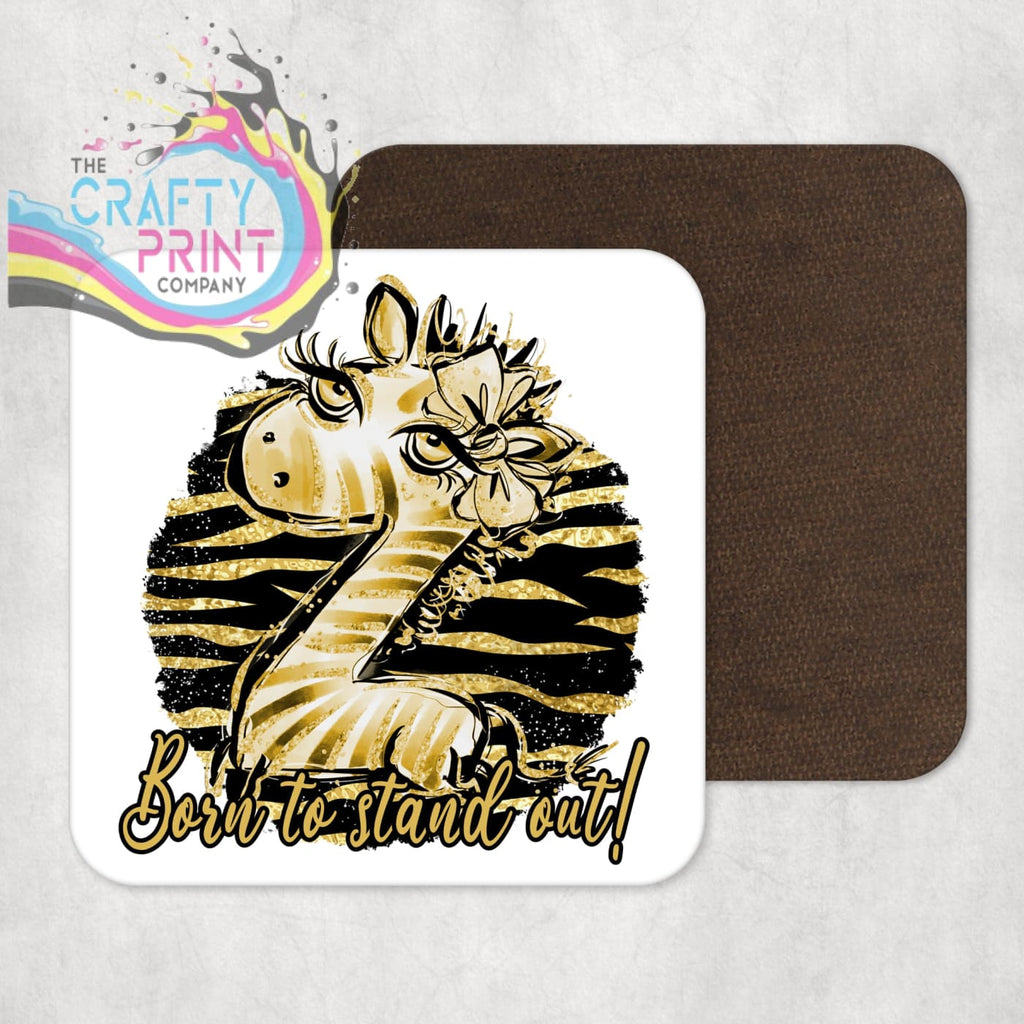 Born to stand out Giraffe Coaster - Coasters