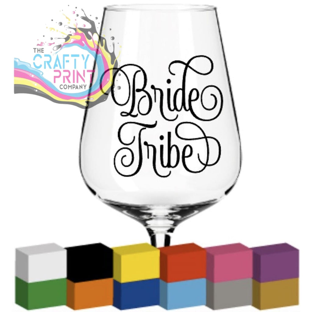 Bride Tribe Glass / Mug / Cup Decal - Decorative Stickers