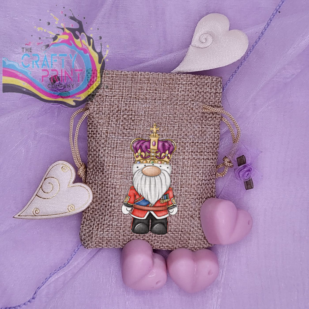 Charles Coronation King Gonk Heart Wax Melts with Mini Jute