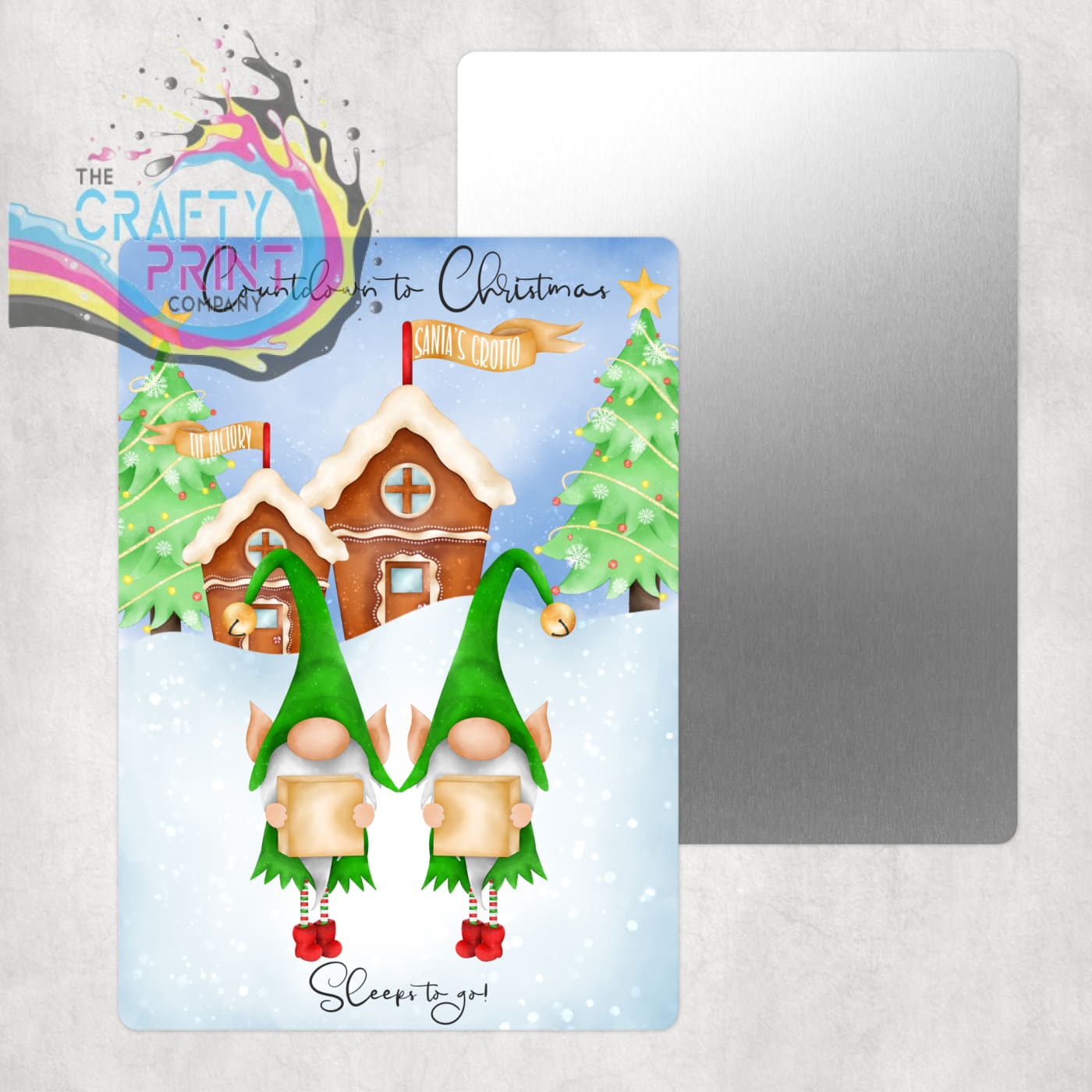 Countdown to Christmas Aluminium Sign - Signage