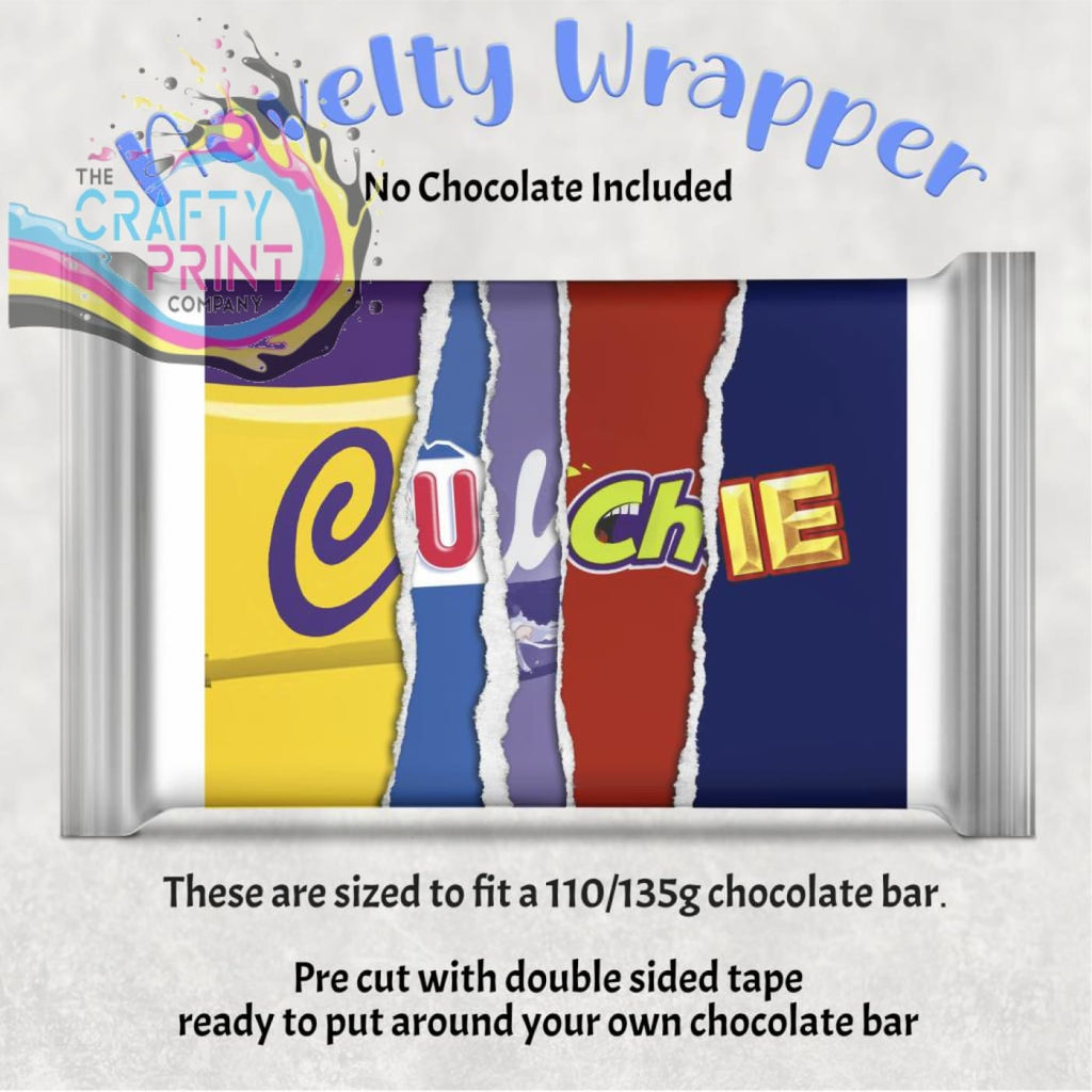 Culchie Chocolate Bar Wrapper - Gift Wrapping
