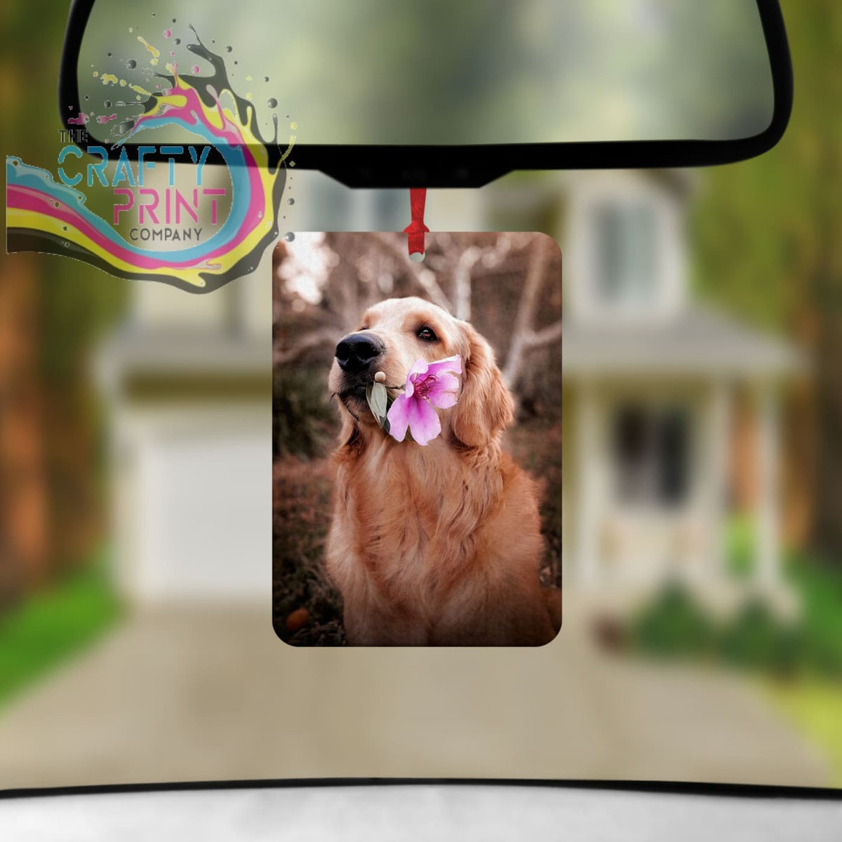 Design your Own Car Air Freshener The Crafty Print Company