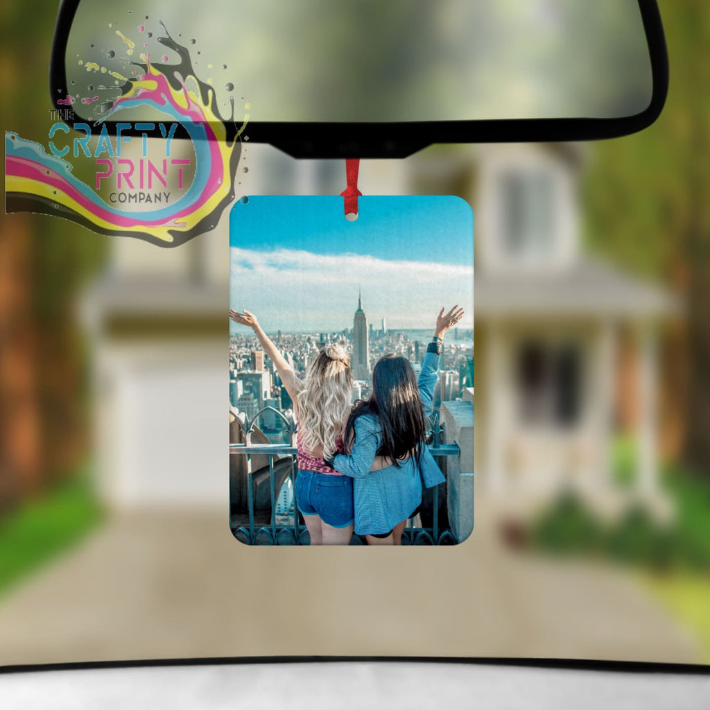 Design your Own Car Air Freshener with Fragrance Bottle