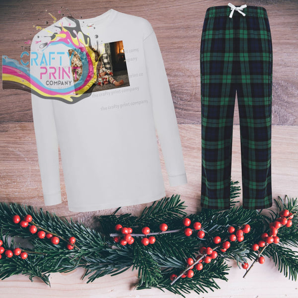 Design Your own Tartan Pyjamas Child - Green