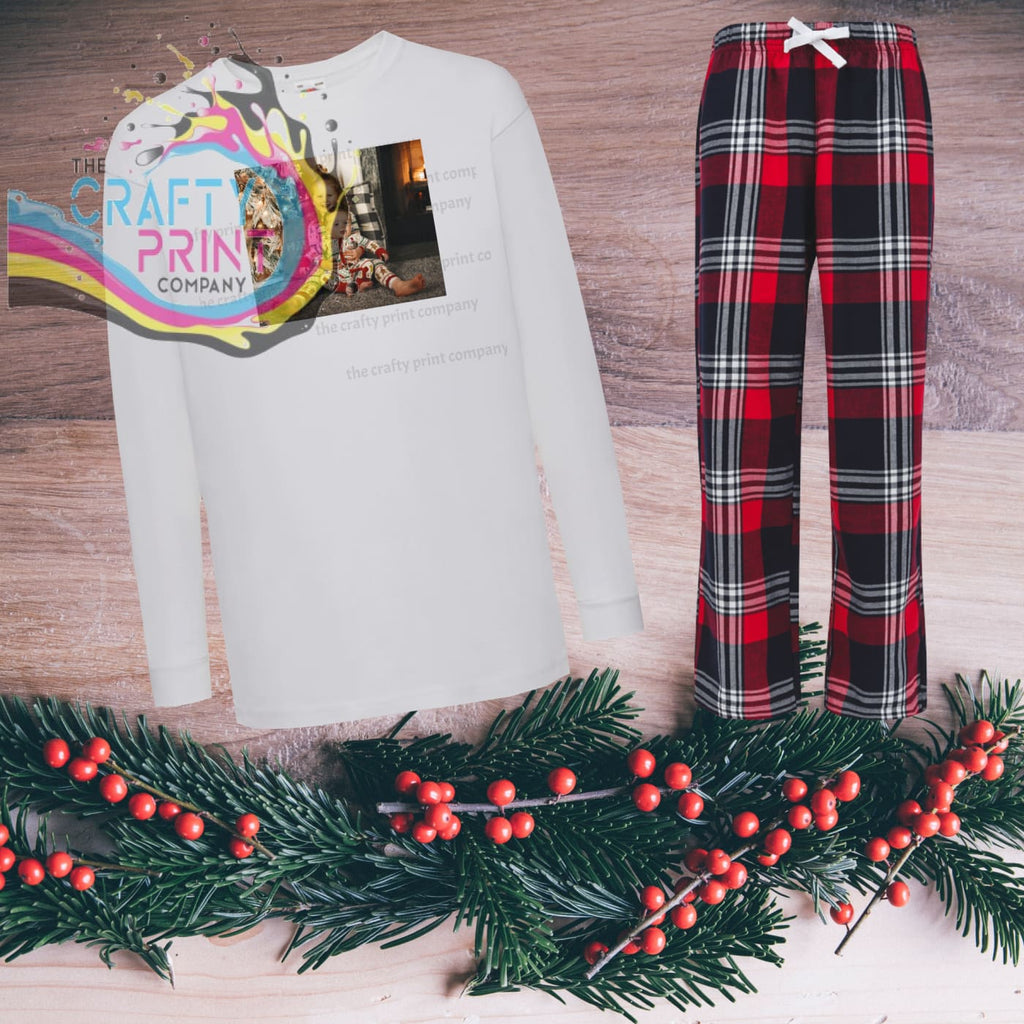 Design Your own Tartan Pyjamas Child Red