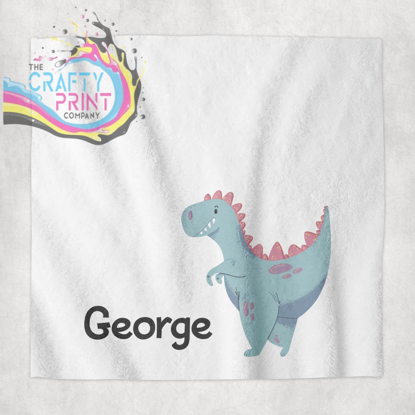 Dinosaur Personalised Face Cloth - Bath Towels & Washcloths