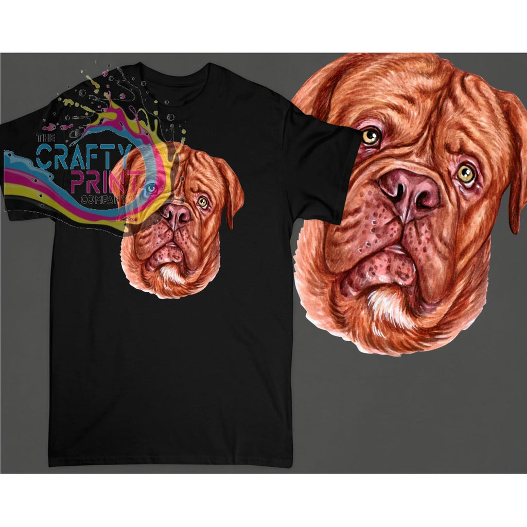 Dogue de Bordeaux T-shirt - Black - Shirts & Tops