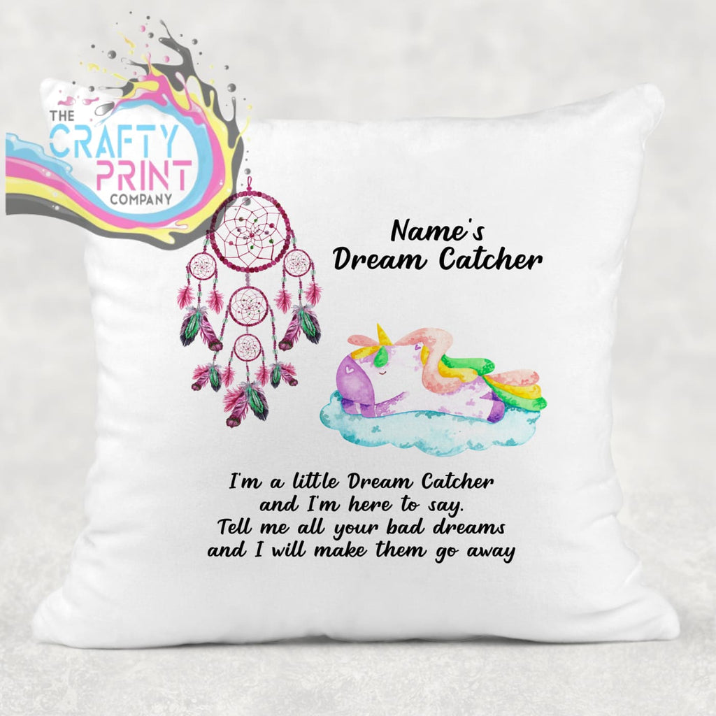 Dream Catcher Unicorn Personalised Cushion - Chair & Sofa