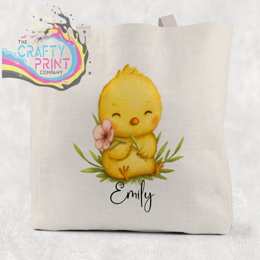 Easter Chick Personalised Tote/Goodie Bag - Gift Bags