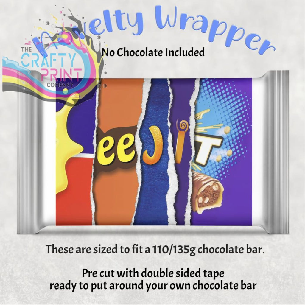 Eejit Chocolate Bar Wrapper - Gift Wrapping