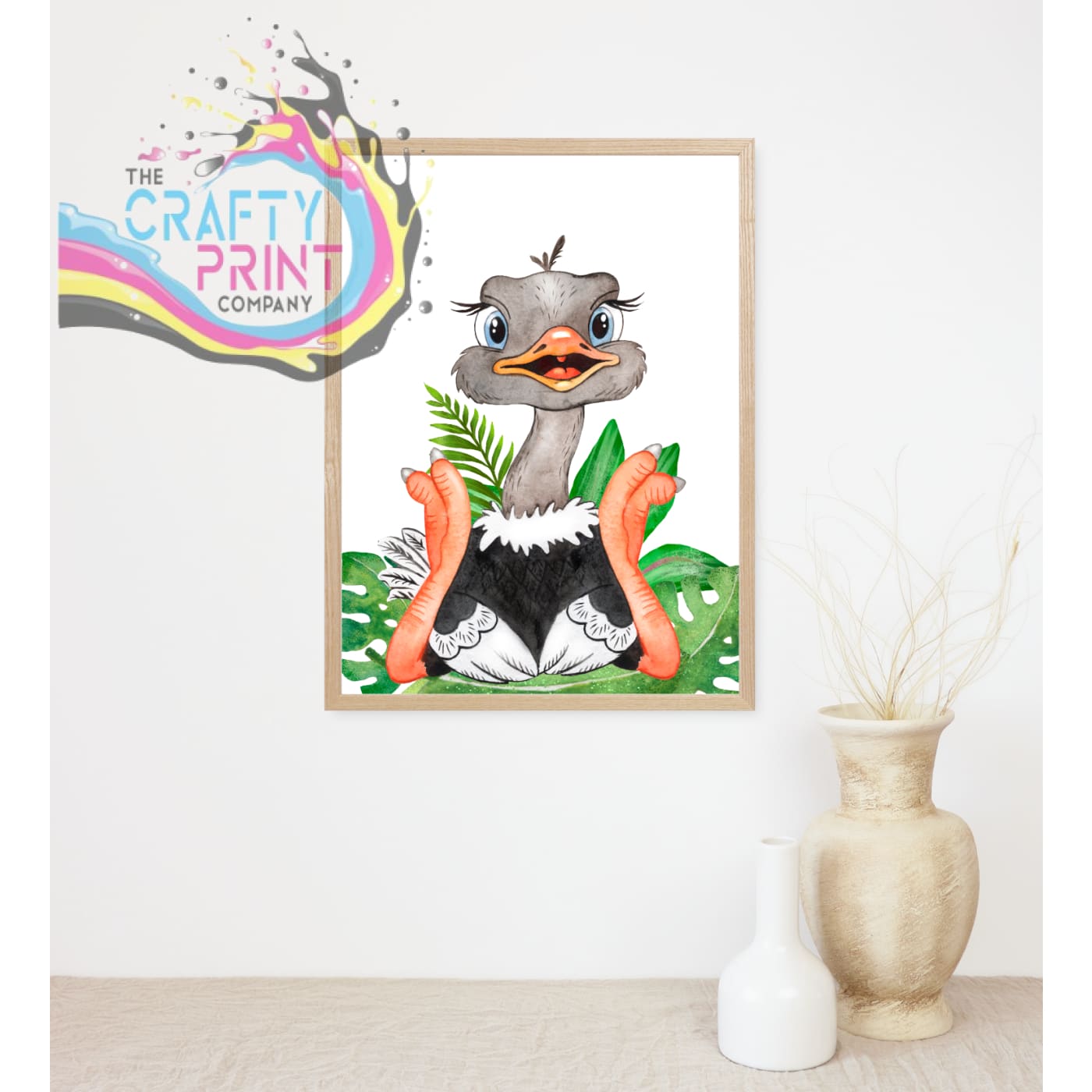 Emu Baby Animal Print - Posters Prints & Visual Artwork