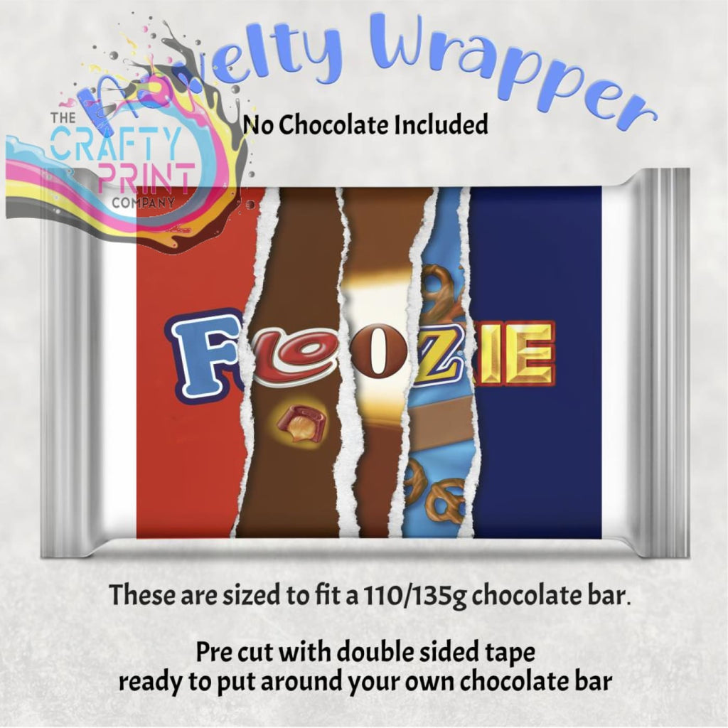 Floozie Chocolate Bar Wrapper - Gift Wrapping