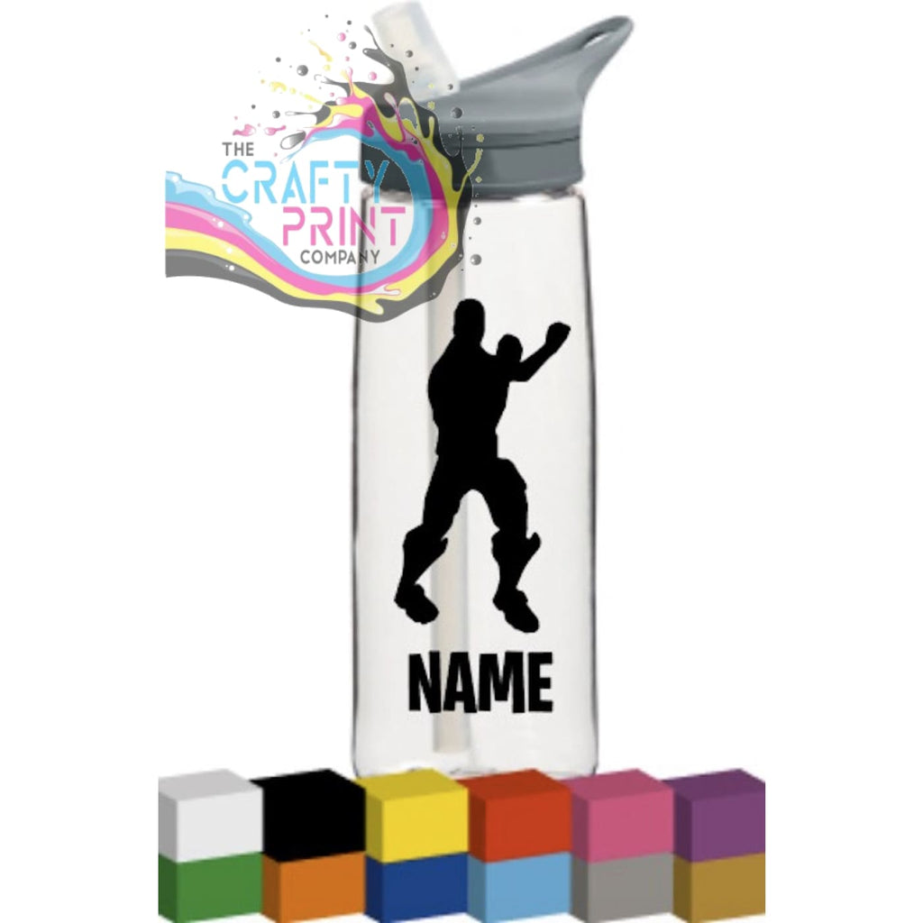 Fortnite Bottle Vinyl Decal - Black / Fresh - Decorative