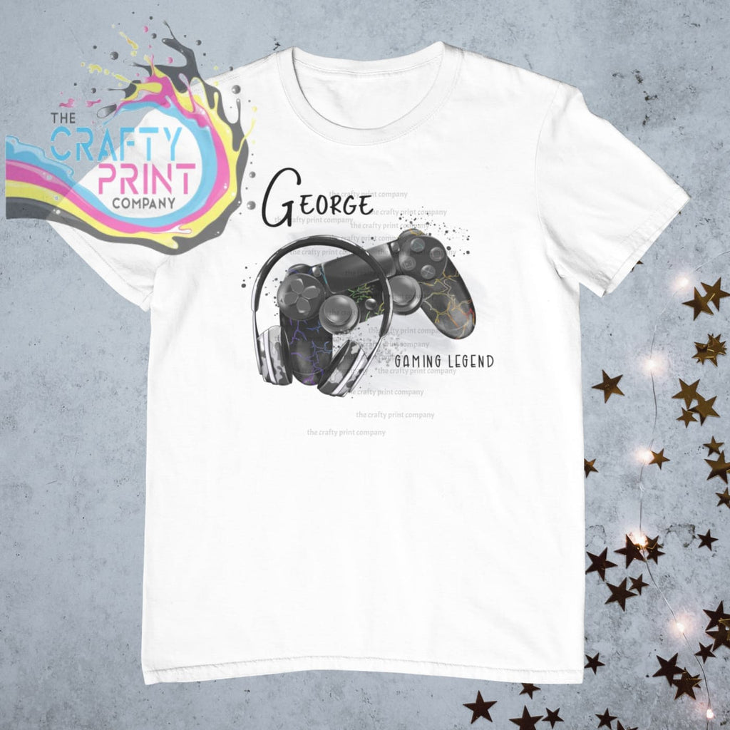 Gaming Legend Playstation Personalised Children’s T-shirt -