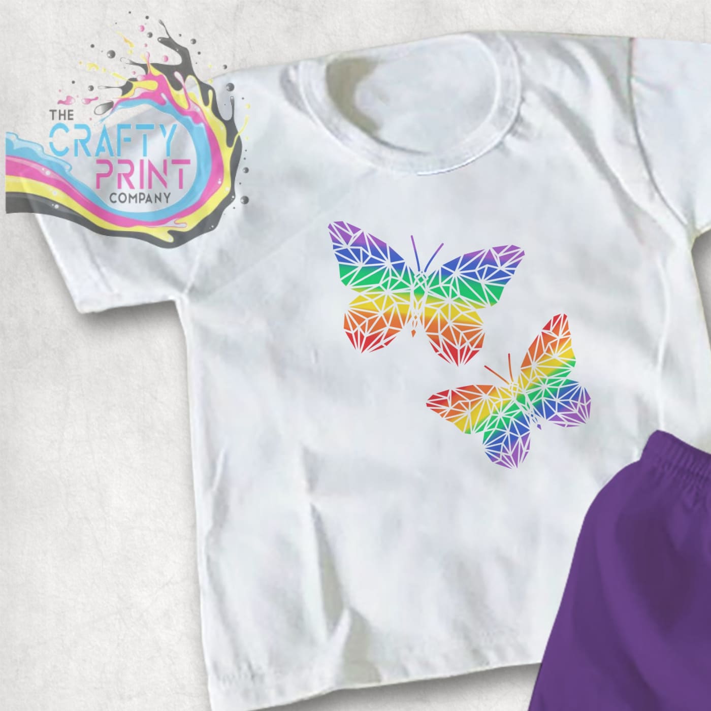 Gay Pride Butterflies Design Children’s T-shirt - Shirts &