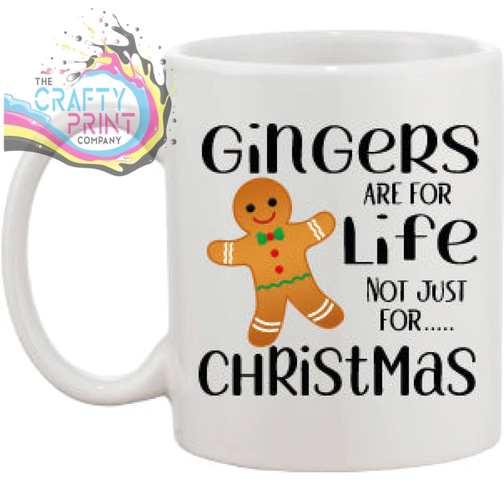 Gingers are for Life Not just Christmas Mug - Mugs