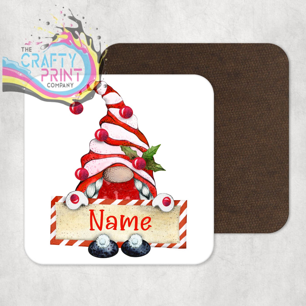 Gnome Personalised Coaster - Female - Coasters