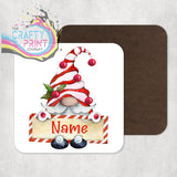 Gnome Personalised Coaster - Male - Coasters
