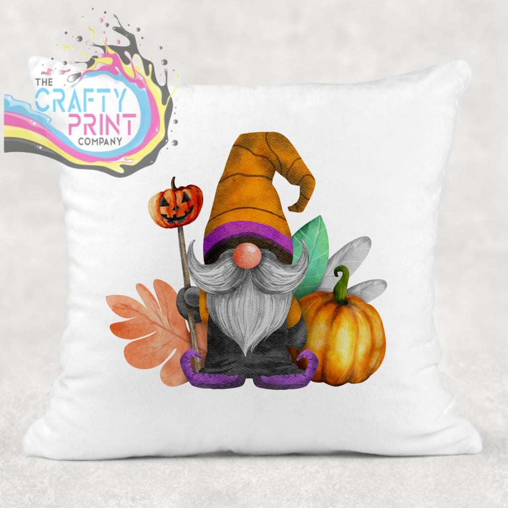 Gnome Pumpkin Halloween Cushion - Chair & Sofa Cushions