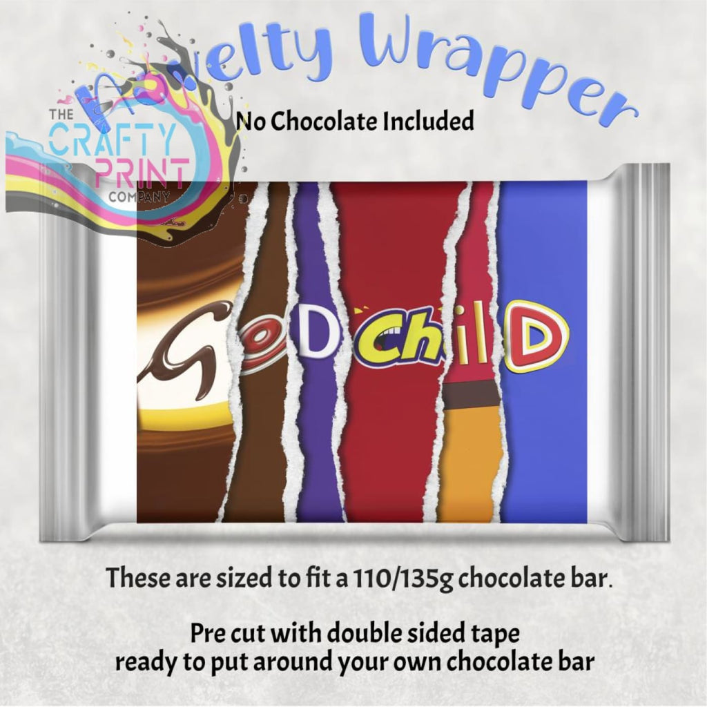 Godchild Chocolate Bar Wrapper - Gift Wrapping