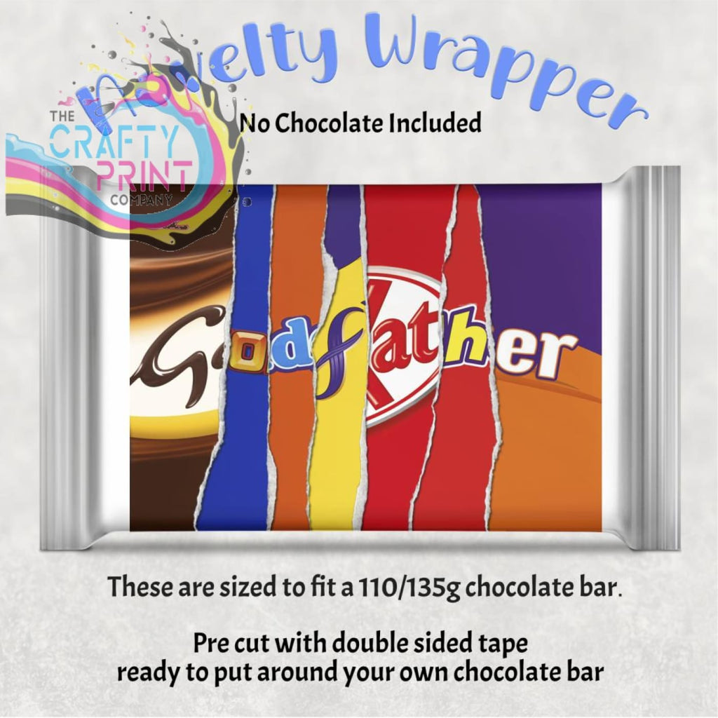 Godfather Chocolate Bar Wrapper - Gift Wrapping