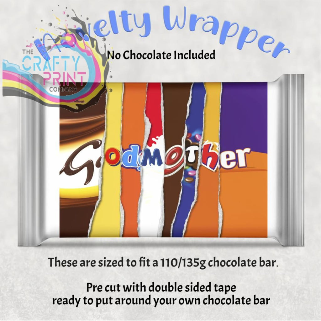 Godmother Chocolate Bar Wrapper - Gift Wrapping