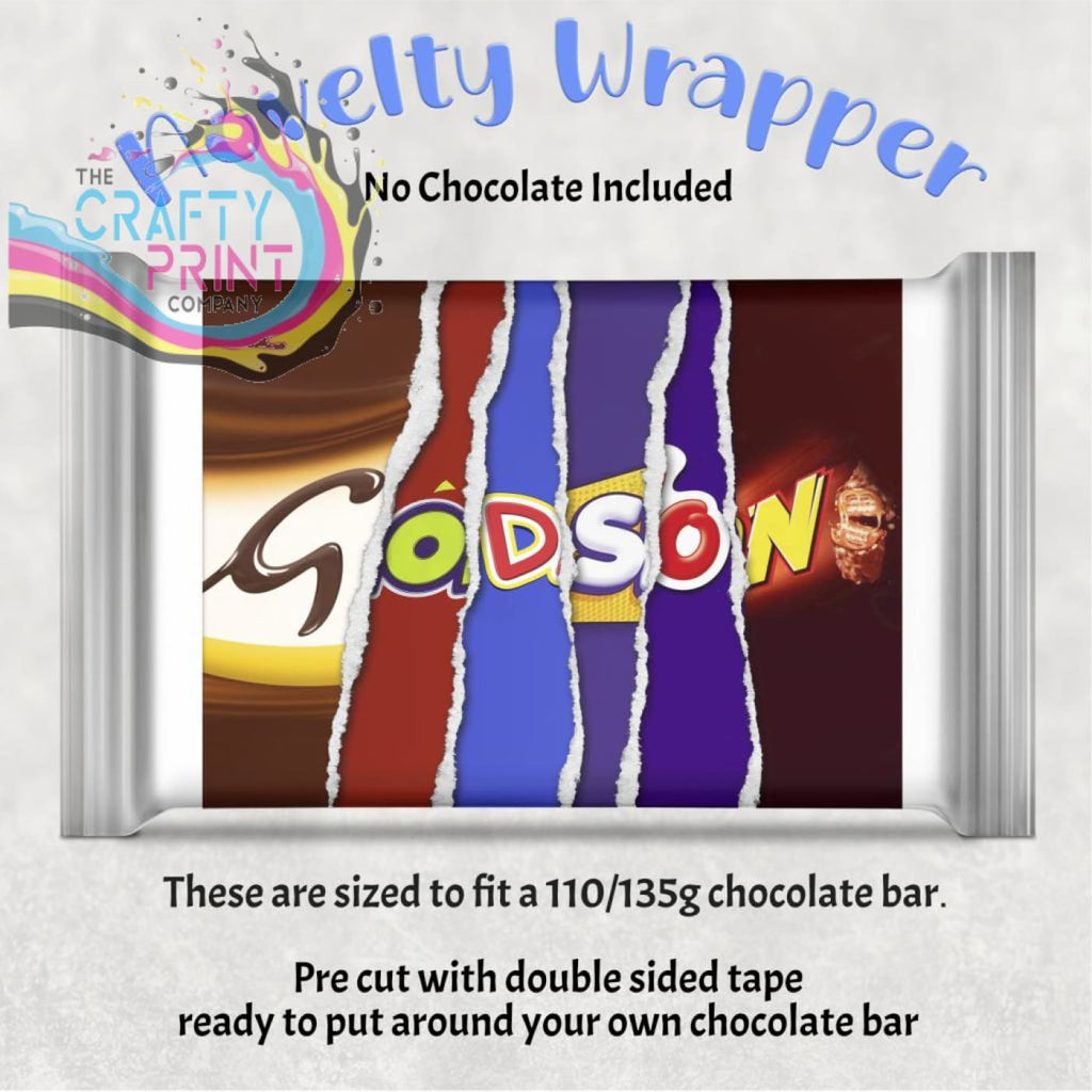 Godson Chocolate Bar Wrapper - Gift Wrapping